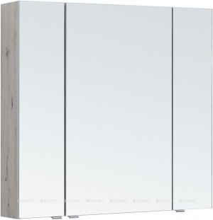 Зеркальный шкаф Aquanet Алвита new 90 дуб веллингтон 00303898 85*89,6 см